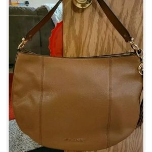Michael Kors Brown Leather Hobo Bag- NWT!